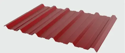 ZP. TRAPEZOIDAL ROJA 6 ondas m/l